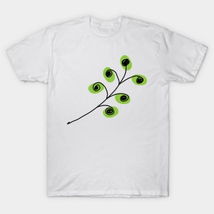 leaf art drawing T-Shirt